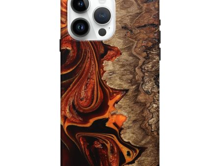 iPhone 15 Pro Max ResinArt Live Edge Phone Case - Ethan (Red, 708904) Online Hot Sale