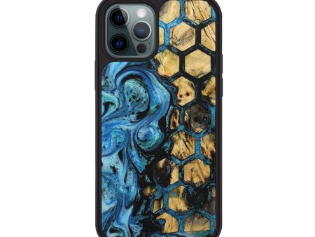 iPhone 12 Pro Wood+Resin Phone Case - Zayden (Pattern, 709520) Online