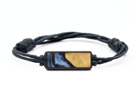 Classic Wood+Resin Bracelet - Paola (Blue, 709194) Sale