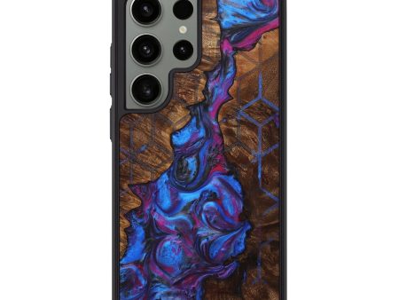 Galaxy S24 Ultra Wood+Resin Phone Case - Atlas (Pattern, 707469) on Sale