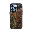 iPhone 14 Pro Wood+Resin Phone Case - Darrell (Green, 710046) Cheap