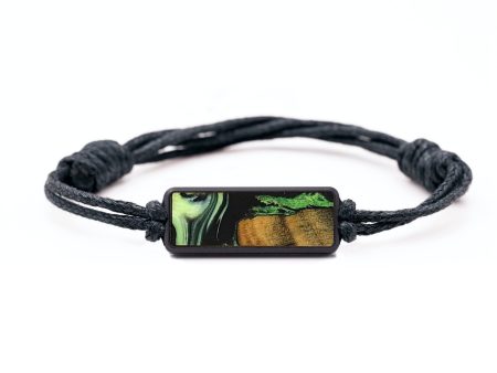 Classic Wood+Resin Bracelet - Esteban (Green, 709166) Supply