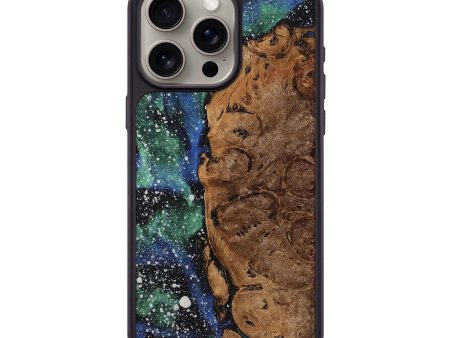 iPhone 15 Pro Max Wood+Resin Phone Case - Marc (Cosmos, 709922) on Sale