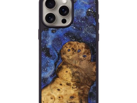 iPhone 15 Pro Max Wood+Resin Phone Case - Alan (Cosmos, 709893) Hot on Sale