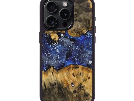 iPhone 15 Pro Wood+Resin Phone Case - Kamila (Cosmos, 709914) Discount