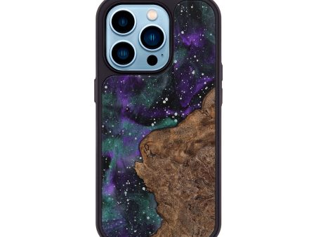 iPhone 14 Pro Wood+Resin Phone Case - Owen (Cosmos, 708017) Online Hot Sale