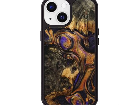 iPhone 13 Wood+Resin Phone Case - Priscilla (Purple, 709664) Online