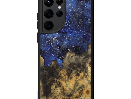 Galaxy S22 Ultra Wood+Resin Phone Case - Santiago (Cosmos, 709915) Hot on Sale