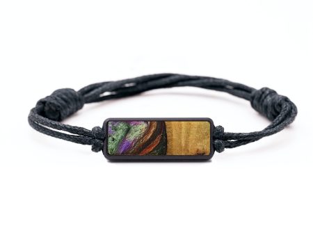 Classic Wood+Resin Bracelet - Greg (Green, 709143) Discount