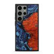 Galaxy S24 Ultra Wood+Resin Phone Case - Alfred (Blue, 708634) For Discount