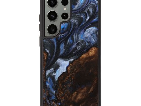 Galaxy S23 Ultra Wood+Resin Phone Case - Ryder (Blue, 710114) Hot on Sale