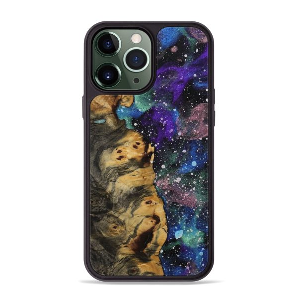 iPhone 13 Pro Max Wood+Resin Phone Case - Archer (Cosmos, 707836) Online Hot Sale