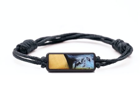 Classic Wood+Resin Bracelet - Knox (Blue, 709189) Supply