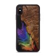 iPhone Xs Max Wood+Resin Phone Case - Vanessa (Feather, 707436) Sale