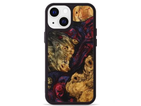 iPhone 13 mini Wood+Resin Phone Case - Thiago (Mosaic, 707977) Online Hot Sale