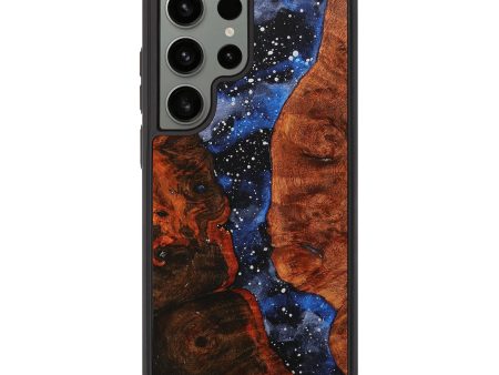 Galaxy S23 Ultra Wood+Resin Phone Case - Mark (Cosmos, 708696) Online