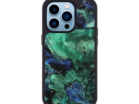 iPhone 14 Pro Wood+Resin Phone Case - Ervin (Cosmos, 708365) Online now