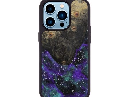 iPhone 14 Pro Wood+Resin Phone Case - Cyrus (Cosmos, 708774) on Sale