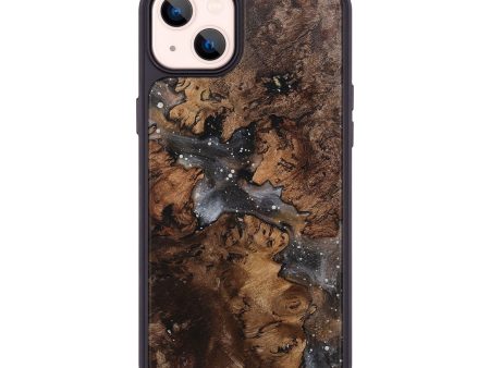 iPhone 14 Plus Wood+Resin Phone Case - Killian (Cosmos, 709474) For Cheap