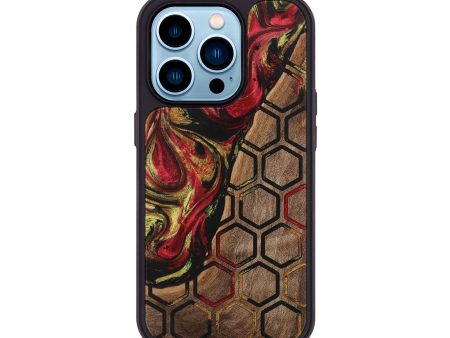 iPhone 14 Pro Wood+Resin Phone Case - Adrianna (Pattern, 708000) Supply