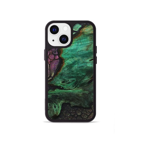 iPhone 13 mini Wood+Resin Phone Case - Jacob (Chameleon, 706627) Online now