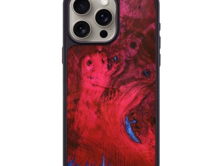 iPhone 15 Pro Max Wood+Resin Phone Case - Courtney (Wood Burl, 706976) For Discount