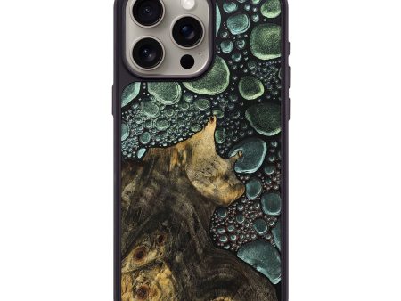 iPhone 15 Pro Max Wood+Resin Phone Case - Tessa (Chameleon, 706671) Cheap