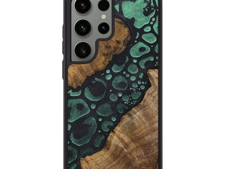 Galaxy S24 Ultra Wood+Resin Phone Case - Courtney (Chameleon, 706577) Supply