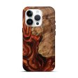 iPhone 15 Pro Wood+Resin Live Edge Phone Case - Warren (Red, 705436) Supply