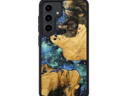 Galaxy S24 Wood+Resin Phone Case - Jermaine (Cosmos, 706318) For Cheap