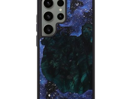 Galaxy S24 Ultra Wood+Resin Phone Case - Danica (Cosmos, 707507) For Discount