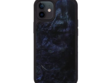 iPhone 12 Wood+Resin Phone Case - Rocky (Wood Burl, 706970) on Sale