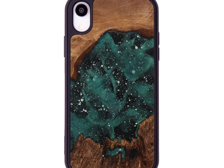 iPhone Xr Wood+Resin Phone Case - Tina (Cosmos, 705900) Discount