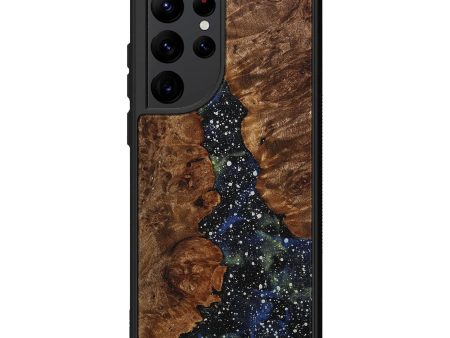 Galaxy S22 Ultra Wood+Resin Phone Case - Ashton (Cosmos, 706453) on Sale