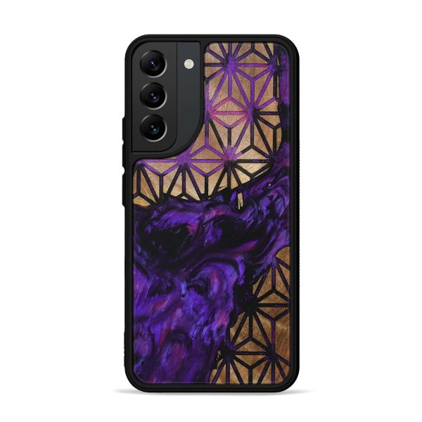 Galaxy S22 Plus Wood+Resin Phone Case - Bobbie (Pattern, 706957) Sale