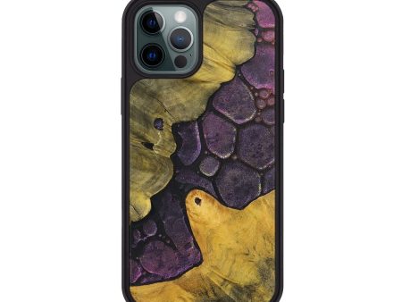 iPhone 12 Pro Wood+Resin Phone Case - Peter (Chameleon, 706620) Supply