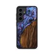 Galaxy S24 Wood+Resin Phone Case - Kizzy (Purple, 707317) Hot on Sale