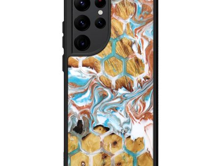 Galaxy S22 Ultra Wood+Resin Phone Case - Otto (Pattern, 705841) Cheap