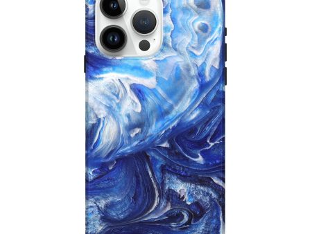 iPhone 15 Pro Max ResinArt Live Edge Phone Case - Margot (Blue, 705695) Online Hot Sale