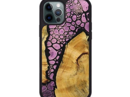 iPhone 12 Pro Wood+Resin Phone Case - Abram (Chameleon, 706617) Fashion