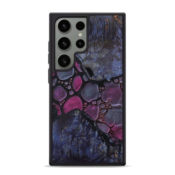 Galaxy S24 Ultra Wood+Resin Phone Case - Alexis (Chameleon, 706557) For Discount