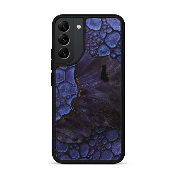 Galaxy S22 Plus Wood+Resin Phone Case - Ollie (Chameleon, 706569) Online Sale