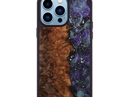 iPhone 14 Pro Max Wood+Resin Phone Case - Allen (Cosmos, 706317) Hot on Sale