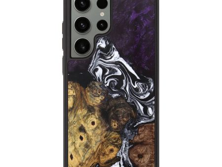 Galaxy S23 Ultra Wood+Resin Phone Case - Abigail (Mosaic, 706280) Online now