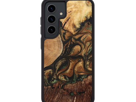 Galaxy S24 Wood+Resin Phone Case - Kellan (Mosaic, 706279) Discount