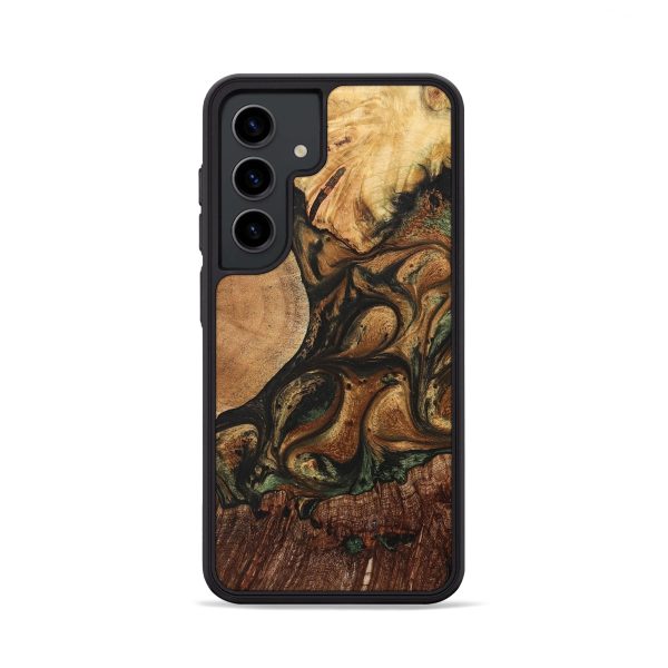 Galaxy S24 Wood+Resin Phone Case - Kellan (Mosaic, 706279) Discount