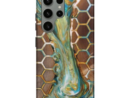 Galaxy S23 Ultra Wood+Resin Live Edge Phone Case - Jayden (Pattern, 705723) Hot on Sale