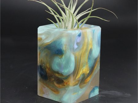 Wood Burl ResinArt Air Plant Holder - Laurel (The Lab, 707636) Online