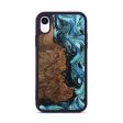 iPhone Xr Wood+Resin Phone Case - Hilda (Blue, 705997) Hot on Sale