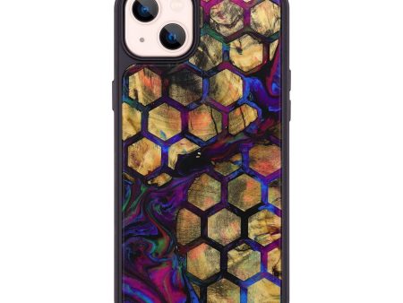 iPhone 14 Plus Wood+Resin Phone Case - Lowell (Pattern, 705843) Hot on Sale